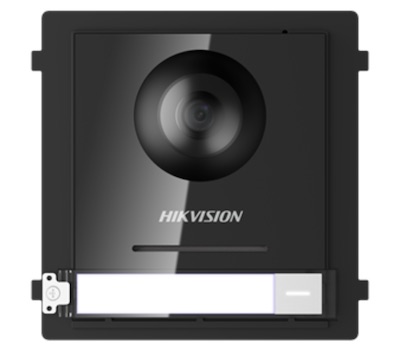 Камера «рыбий глаз» на наружной станции Hikvision 